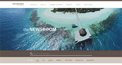 Desktop Screenshot of news.outrigger.com
